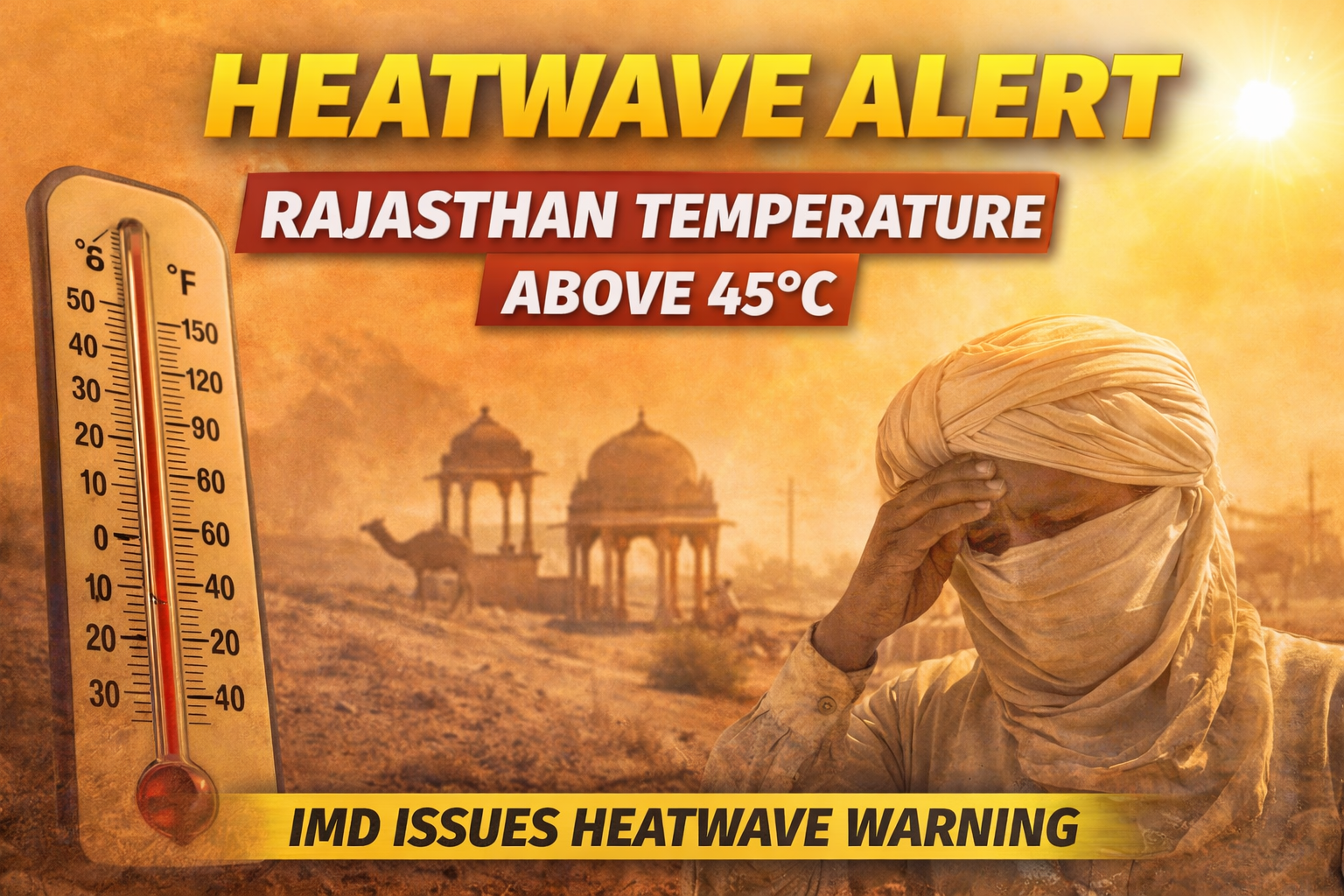 Heatwave Alert in Rajasthan: IMD Issues Warning as&hellip;