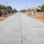 गुसाईसर गांव में सीमेंट सड़क निर्माण कार्य पूर्ण, ग्रामीणों में खुशी की लहर